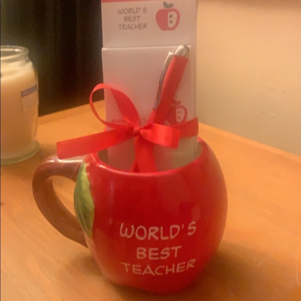 Mug with stationary